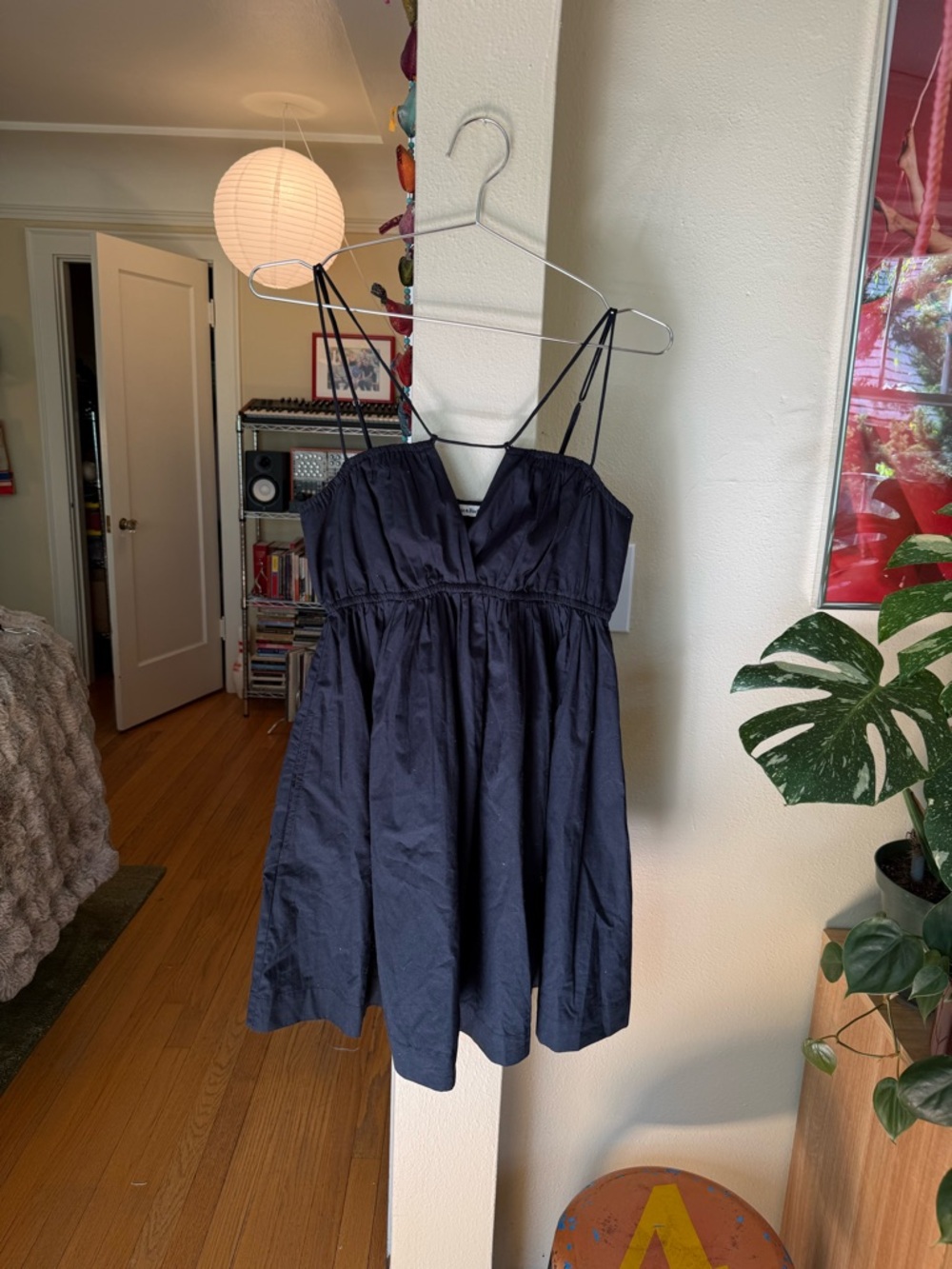 Black Mini Babydoll Abercrombie & Fitch Dress